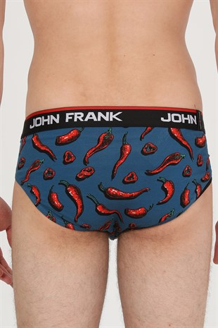 John Frank So Hot Desenli Slip
